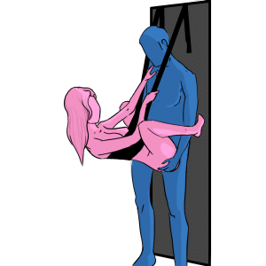 Door Squatting sex position