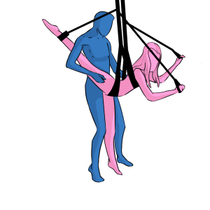 The Windmill sex swing position